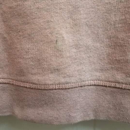 Topshop Pink Cotton Blend Crewneck Sweater Womens Size 4 image number 5