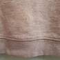 Topshop Pink Cotton Blend Crewneck Sweater Womens Size 4 image number 5