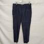 Hugo Boss MN's Navy Blue Pleated Trousers Size 32R x 27 image number 1