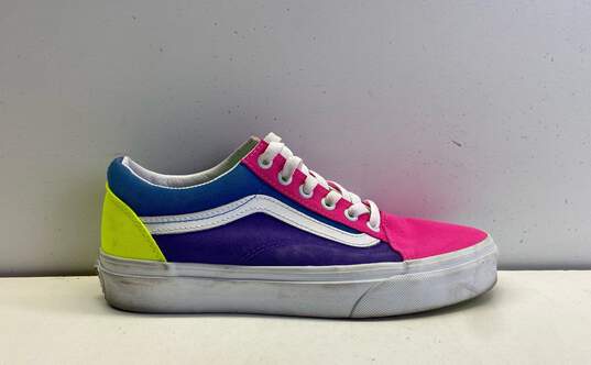 VANS Old Skool Multi Canvas Lace Up Sneakers Shoes Women's Size 7 image number 1