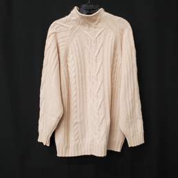 Manrico Women Ivory Sweater Sz 40