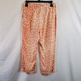 La Prestic Ouiston Women Animal Print Pajama Pants SZ 0 alternative image
