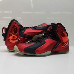 2014 Men's Nike Lil Penny Posite 'University Red' 630999-600 Basketball Shoes Size 9.5
