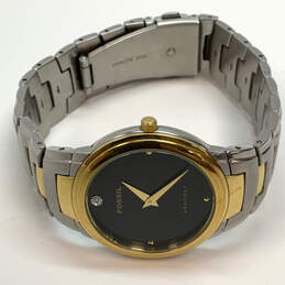 Designer Fossil Arkitekt FS-3003 Two-Tone Stainless Steel Analog Wristwatch alternative image