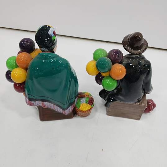 2pc Set of Royal Doulton Balloon Sellers Figurines image number 2