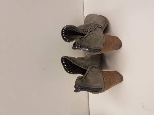 Vince Camuto Philena Gray Suede Ankle Boots Shoes Women's Size 5.5 M image number 4
