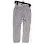 NWT Womens Gray High-Waisted Stretch Pull-On Capri Leggings Size Medium image number 2