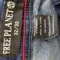 Free Planet Men Blue Jeans 32 NWT image number 2