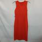 Calvin Klein Sleeveless Orange Dress Size 6 image number 2