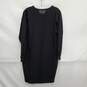 Sugarbird WM's Black Long Sleeve Cotton Blend Dress Shirt Size ONE SIZE image number 2