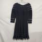 Tadashi Shoji Petite WM's Tulle Maxi Length Black Dress Sz. PXS image number 2