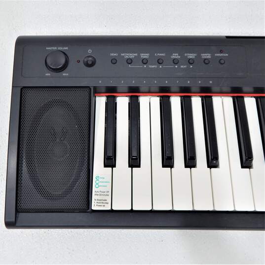 Yamaha Brand NP-11 Piaggero Model Electronic Keyboard/Piano w/ Accessories image number 3