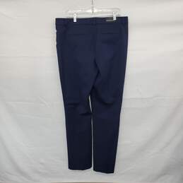41 Hawthorn Navy Blue Slim Leg Dress Pant WM size 14 NWT