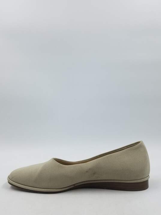 Vtg Giorgio Armani L.Taupe Ballet Loafers W 6.5 COA image number 2