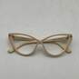Tom Ford Womens Beige Full Rim Cat Eye Eyeglasses Frame With White Case image number 5