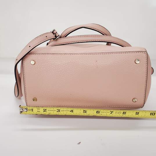 Buy the Kate Spade Light Pink Pebbled Leather Crossbody Bag