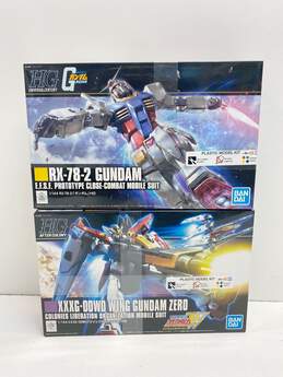 Gundam Mobile Suit 1/144 Model Kit Lot of 2