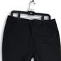 Ann Taylor Womens Black Flat Front Welt Pocket Ankle Pants Size 10 image number 4