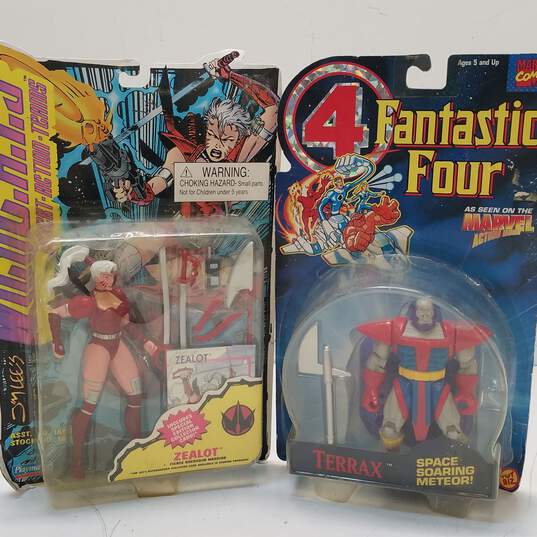 Lot of Comic Book Action Figures image number 1