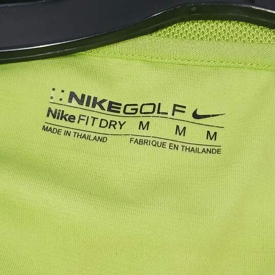 Men’s Nike Golf Golf Polo Shirt Sz M image number 4