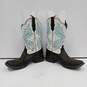 Men's White & Brown Ariat Boots Size 9B image number 2