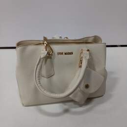 Steve Madden BMickey 2 Off-White Leather Purse NWT