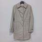 Kenneth Cole Women's Light Gray Trench Coat Size XS image number 1