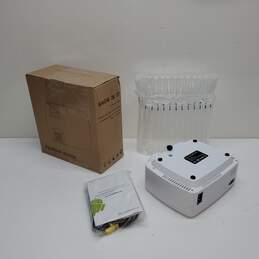 Untested LED Home Projector for Audio / Video / Picture w/ Built in Speaker IOB Listing 08 P/R alternative image