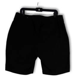 NWT Mens Black Flat Front Slash Pocket Athletic Golf Shorts Size 2.5