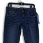 NWT APT.9 Womens Blue Denim Dark Wash Stretch Bootcut Leg Jeans Size 2 image number 3