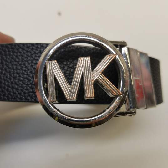 Michael Kors Black Leather Belt image number 3