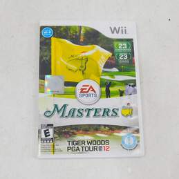 Tiger Woods PGA Tour 12: The Masters Nintendo Wii CIB