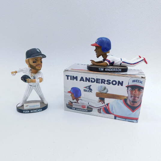 White Sox Bobbleheads Yoan Moncada & Tim Anderson W/ Box image number 1