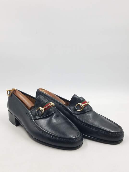 Authentic Gucci 1953 Horsebit Black Loafer M 10M image number 3