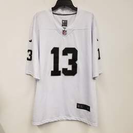 Mens White Las Vegas Raiders Hunter Renfrow #13 Football NFL Jersey Size XL alternative image