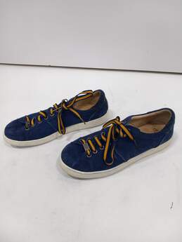 Ugg Lace Up Blue Sneakers Size 8.5 alternative image