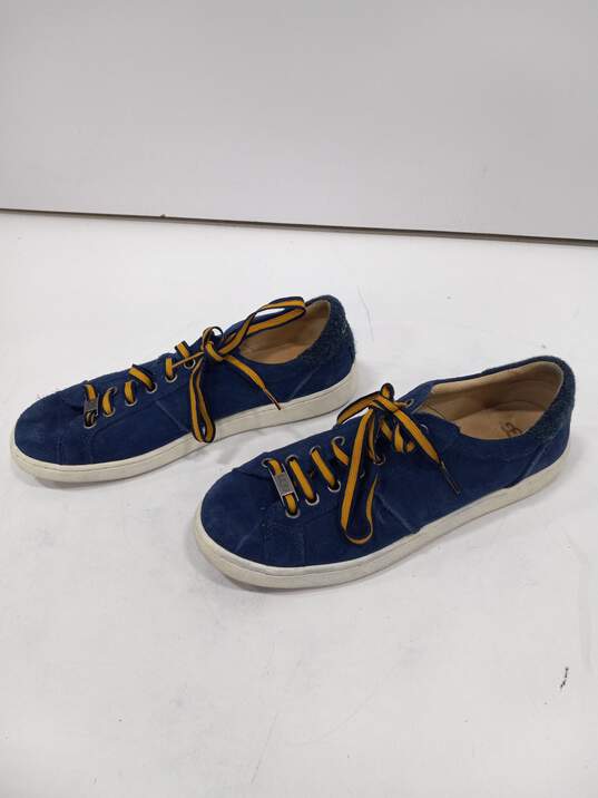 Ugg Lace Up Blue Sneakers Size 8.5 image number 2
