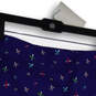 Womens Blue Printed Flat Front Slash Pocket Golf Tee Athletic Skort Size 6 image number 3