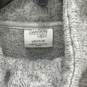 Danskin Womens Gray Heathered Mock Neck Long Sleeve Full Zip Sweater Size Large image number 3