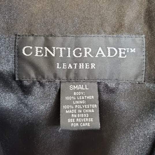 Centigrade Leather Women's Black Leather Jacket SZ S image number 4