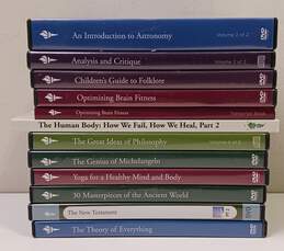 Lot of 12 Assorted The Great Courses DVDs
