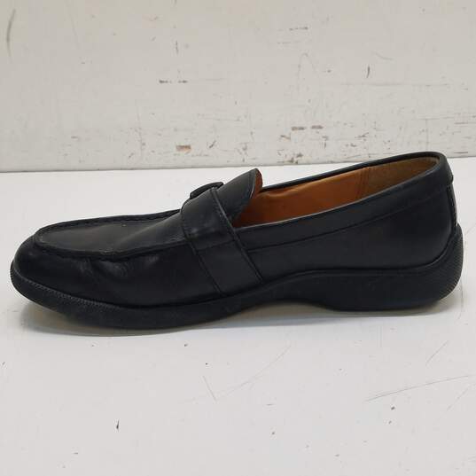 Polo By Ralph Lauren Black Leather Loafers Shoes Men's Size 8 D image number 2