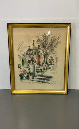Governo's Palace Print by John Haymson 2002 Framed