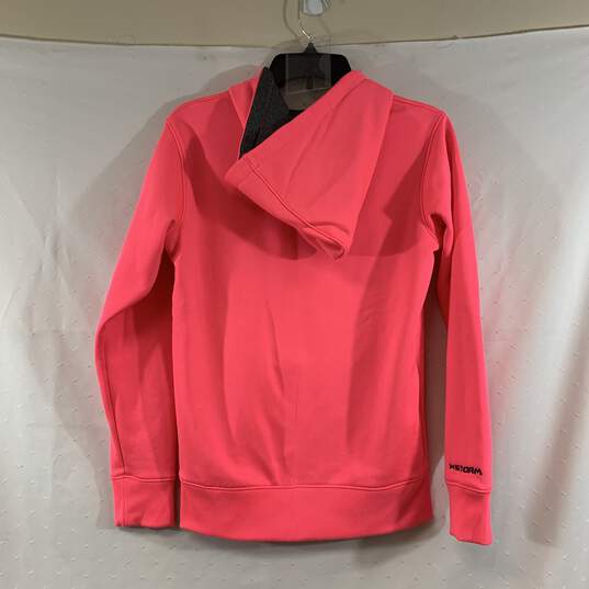 Women's Pink Under Armour Hoodie, Sz. XS image number 2