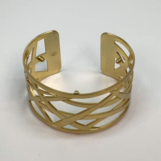 Designer Brighton Gold-Tone Christo Maritzburg Adjustable Cuff Bracelet image number 3