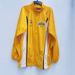 Nike Los Angeles Lakers Gold Warm-Up Suit Size. L (Tall) alternative image