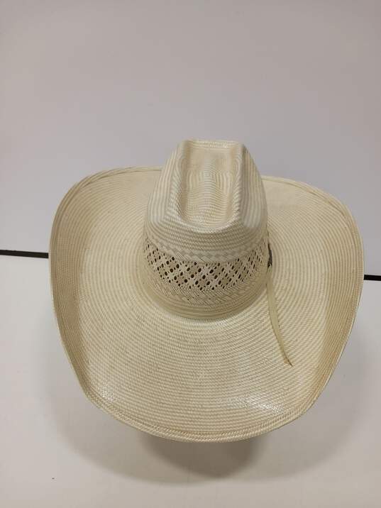 Men's Cream American Cowboy Hat image number 4