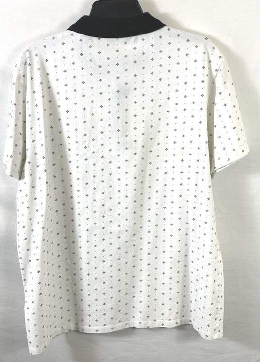 Guess Men White Polo Shirt XL image number 2