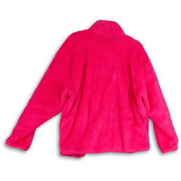 Womens Pink Regular Fit Long Sleeve Full Zip Jacket Size XL alternative image