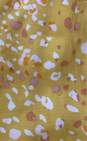 Free People Yellow Abstract Print Dress- Sz 4 image number 6